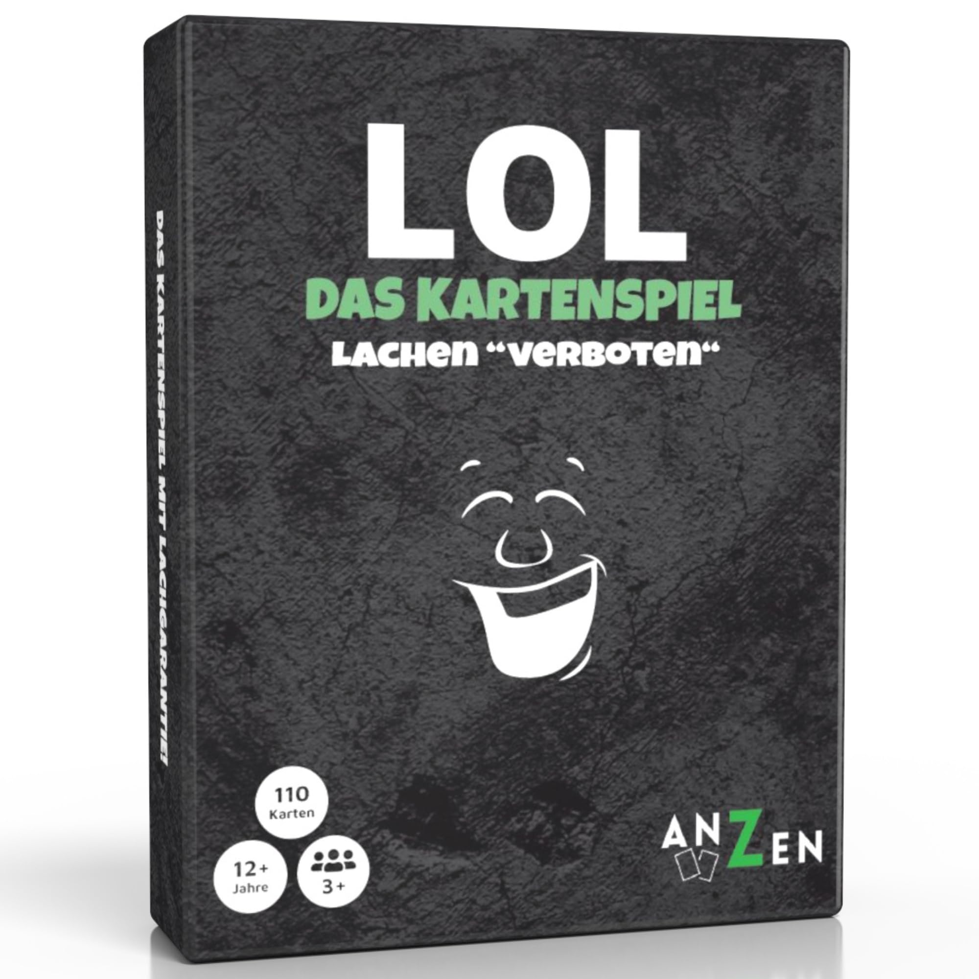 LOL - Das Kartenspiel - Lachen verboten | Lustiges Partyspiel mit Lachgarantie | Best-of-Version | Geschenk-Idee für Männer & Frauen zu Ostern | Witziges Gesellschaftsspiel für große Gruppen ab 12