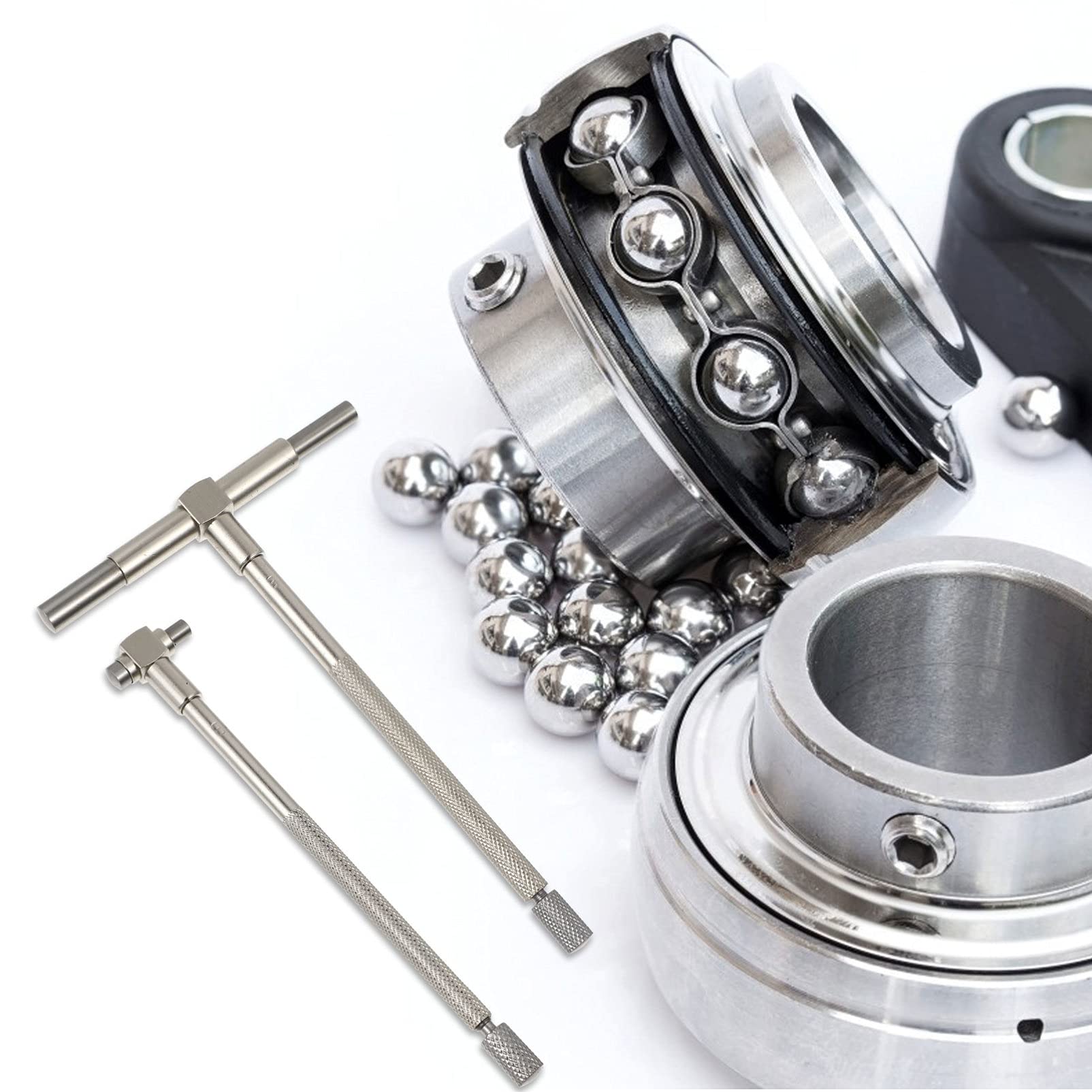 OUNONA Telescoping Gage Set 8-150mm Range -bore Hole Gauges Stainless Steel for Woodworking Metalworking