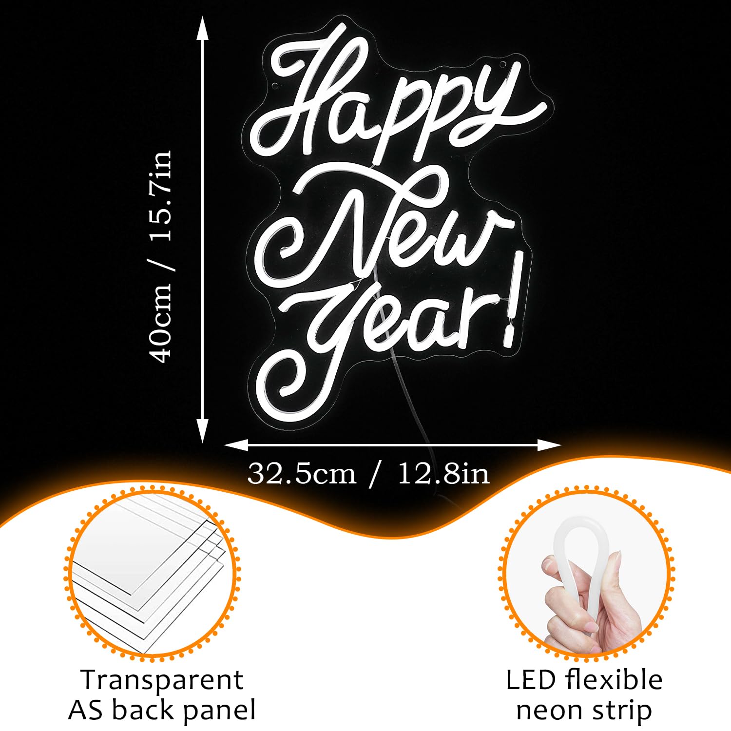 【ラスト１点】クリスマス　新年　ネオンサイン 　装飾　インテリア　照明 ラスト1点】クリスマス 新年 ネオンサイン 装飾 インテリア 照明