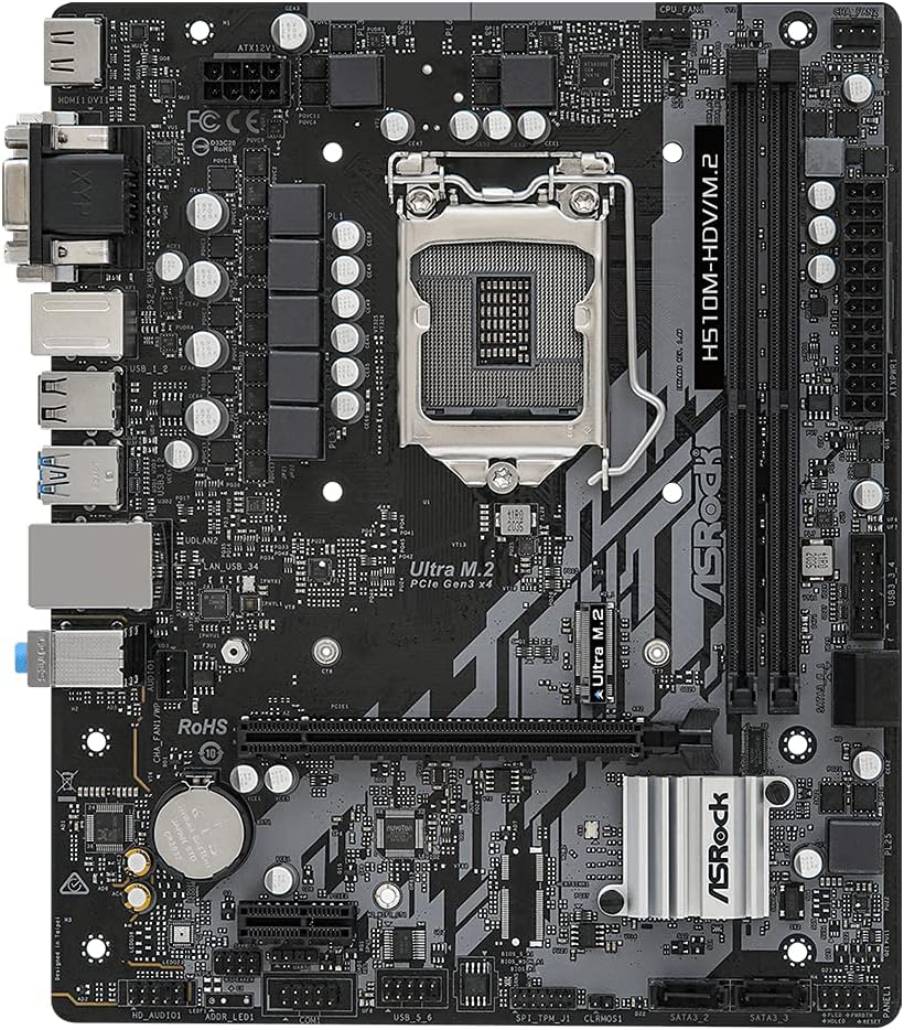 Review da Placa Mãe AsRock H510M-HDV/M.2 Testada por 7 dias para gamers