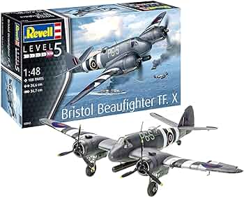１／48イギリス空軍ブリストルボーファイター戦闘攻撃機プラモデル Amazon | ドイツレベル 1/48 イギリス空軍 ブリストル ボー