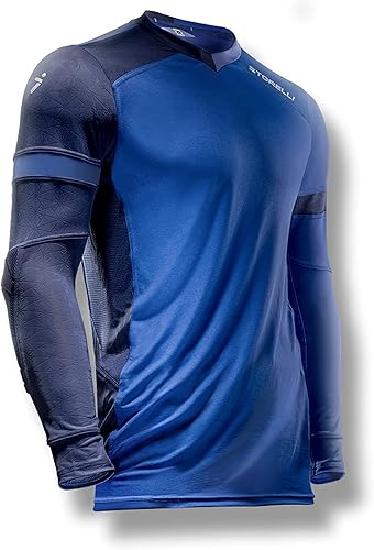 Storelli ExoShield Gladiator Goalkeeper Jersey, High-Impact Protection, Sweat-Wicking, Breathable Athletic Shirt for Soccer