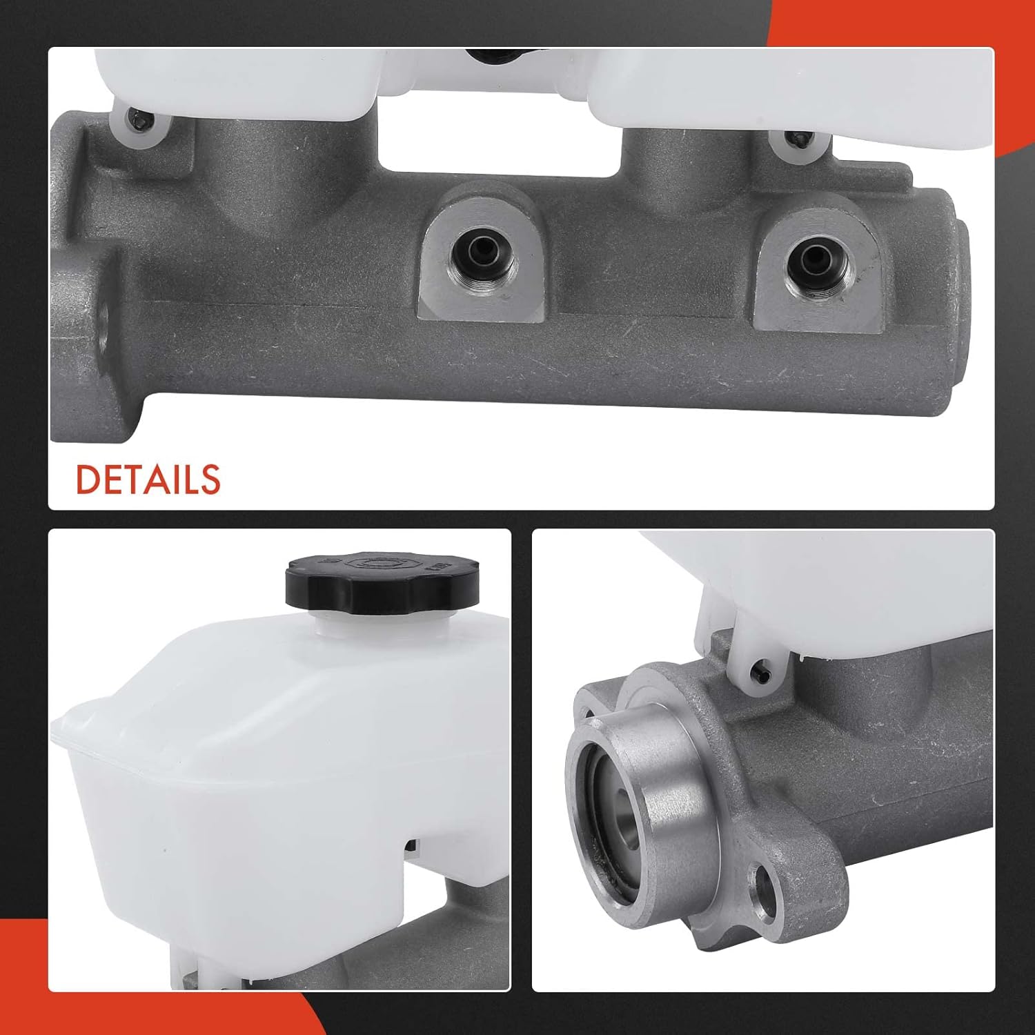 A-Premium Brake Master Cylinder with Reservoir and Cap Compatible with Cadillac Vehicles - DTS 2006 2007 2008 2009 2010 2011 V8 4.6L