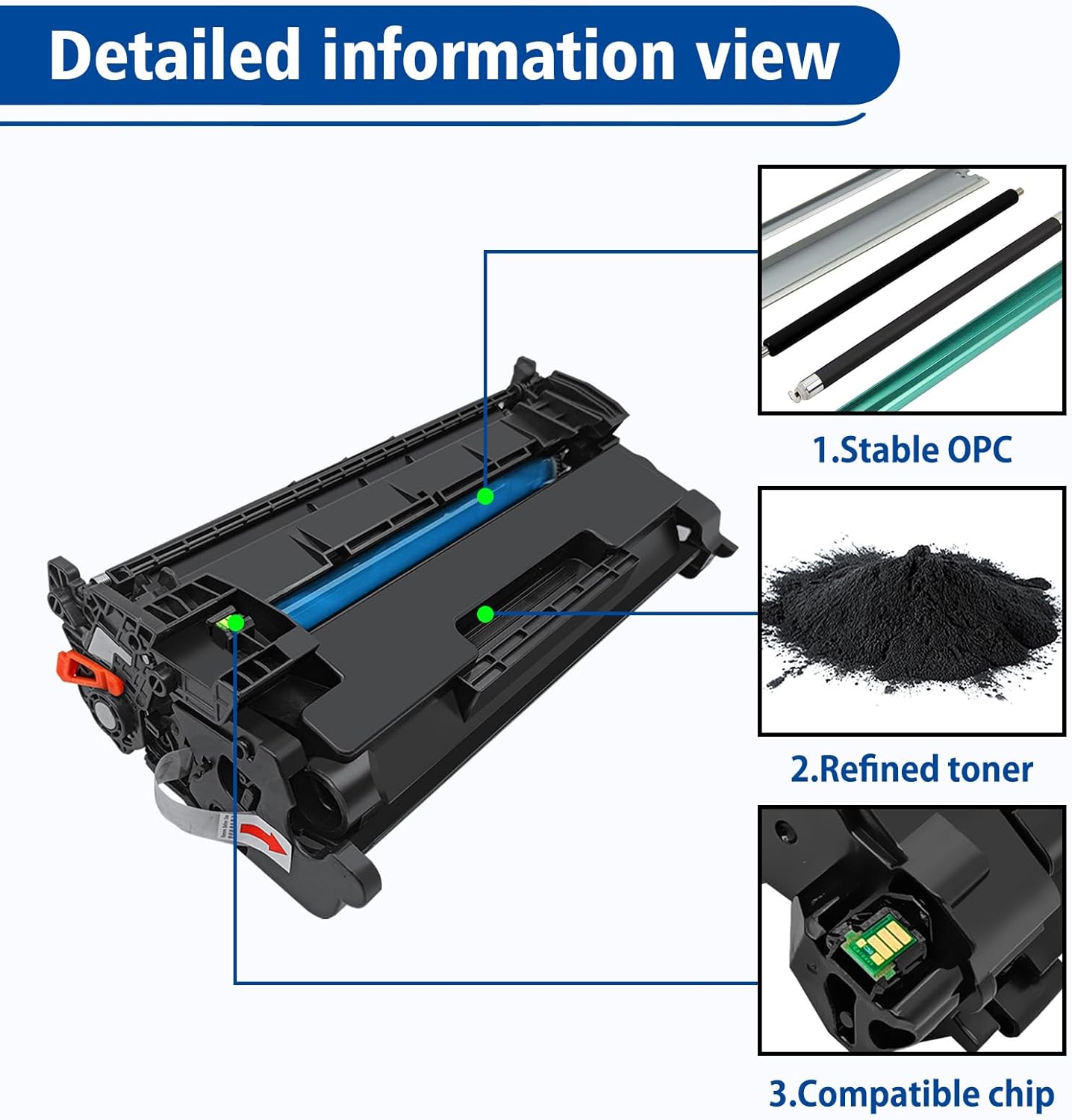 070 Toner Cartridge 5640C001 Replacement for Canon 070 070H Work with ImageCLASS MF460 MF462dw MF465dw LBP240 LBP246dw LBP247dw Printers High Capacity 10200 Pages (Black x 1)