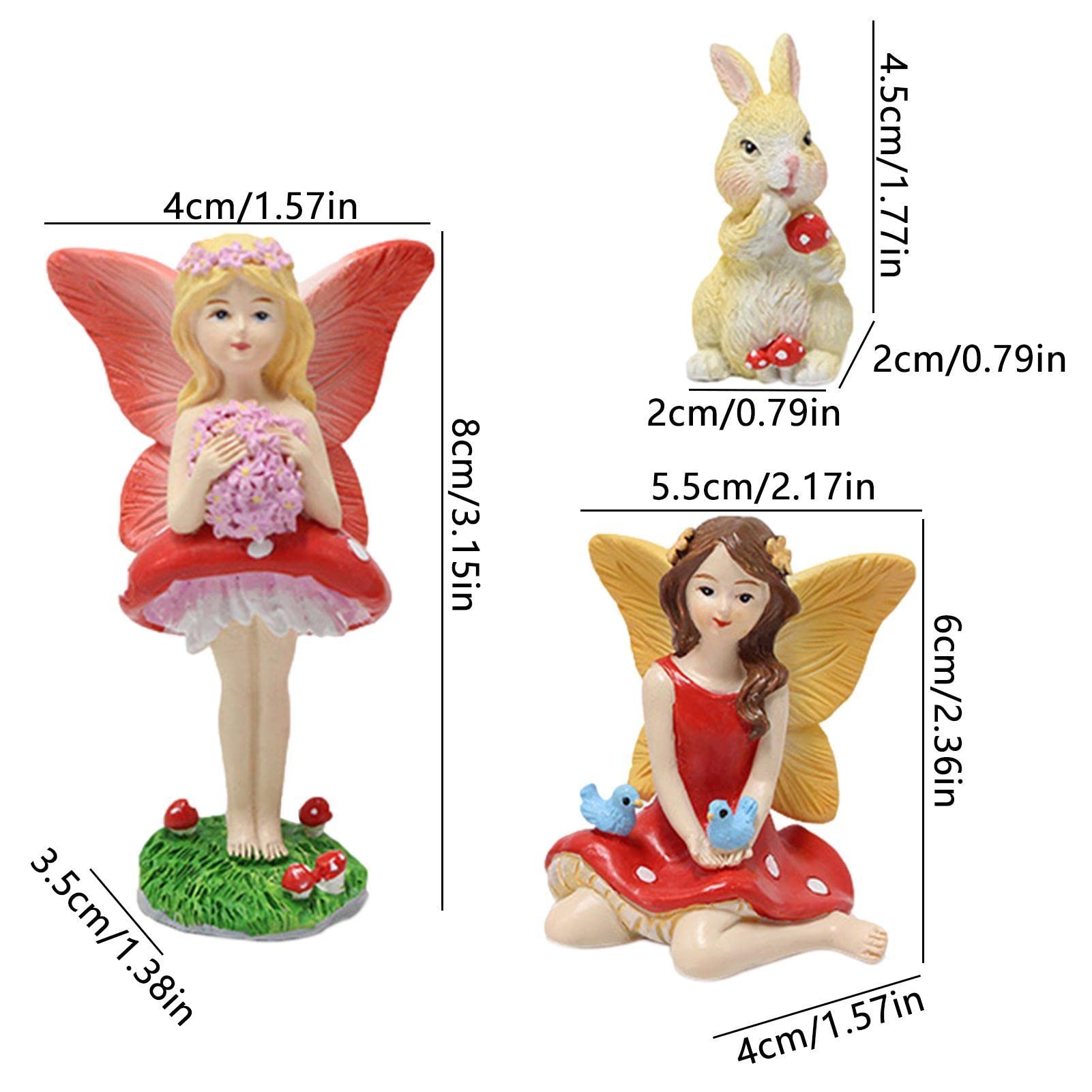 Amazon.co.jp: フェアリーガーデンのミニ妖精 - ミニチュアフィギュア