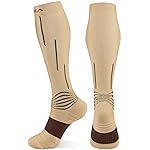NEENCA Compression Socks, Medical Athletic Calf Socks for Injury Recovery & Pain Relief, Sports Protection-1 Pair, 20-30 mmhg