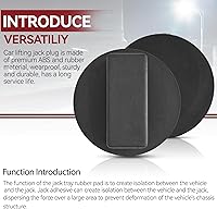 Vista 4 de Placa de Apoyo de Goma con Punto de Apoyo para Adaptador de Bastidor para Mercedes Benz A B C E R S Class CLA CLC CLK GL GLA G GLE GLC M SL SLK SLR