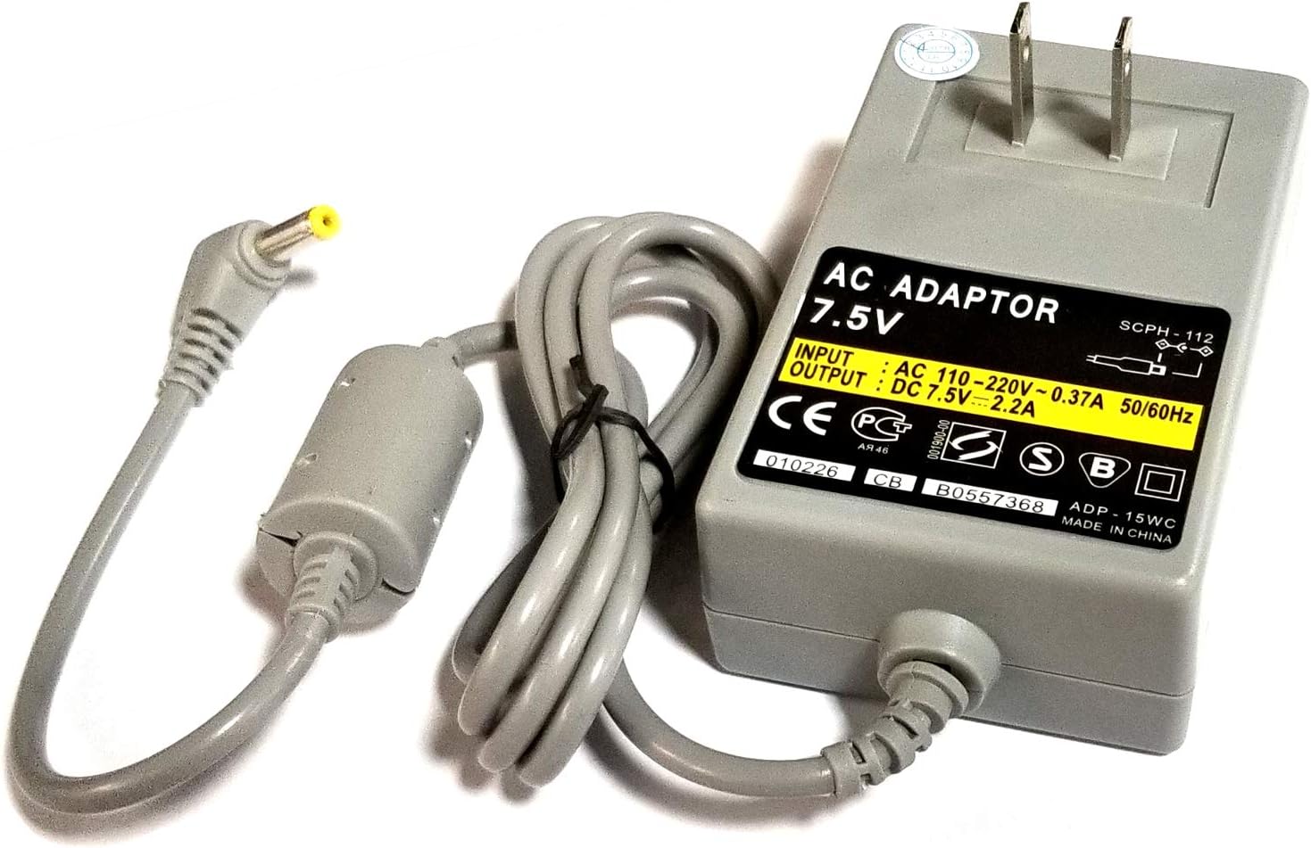 Wiresmith AC Power Adapter for Sony PS1 PSOne Slim