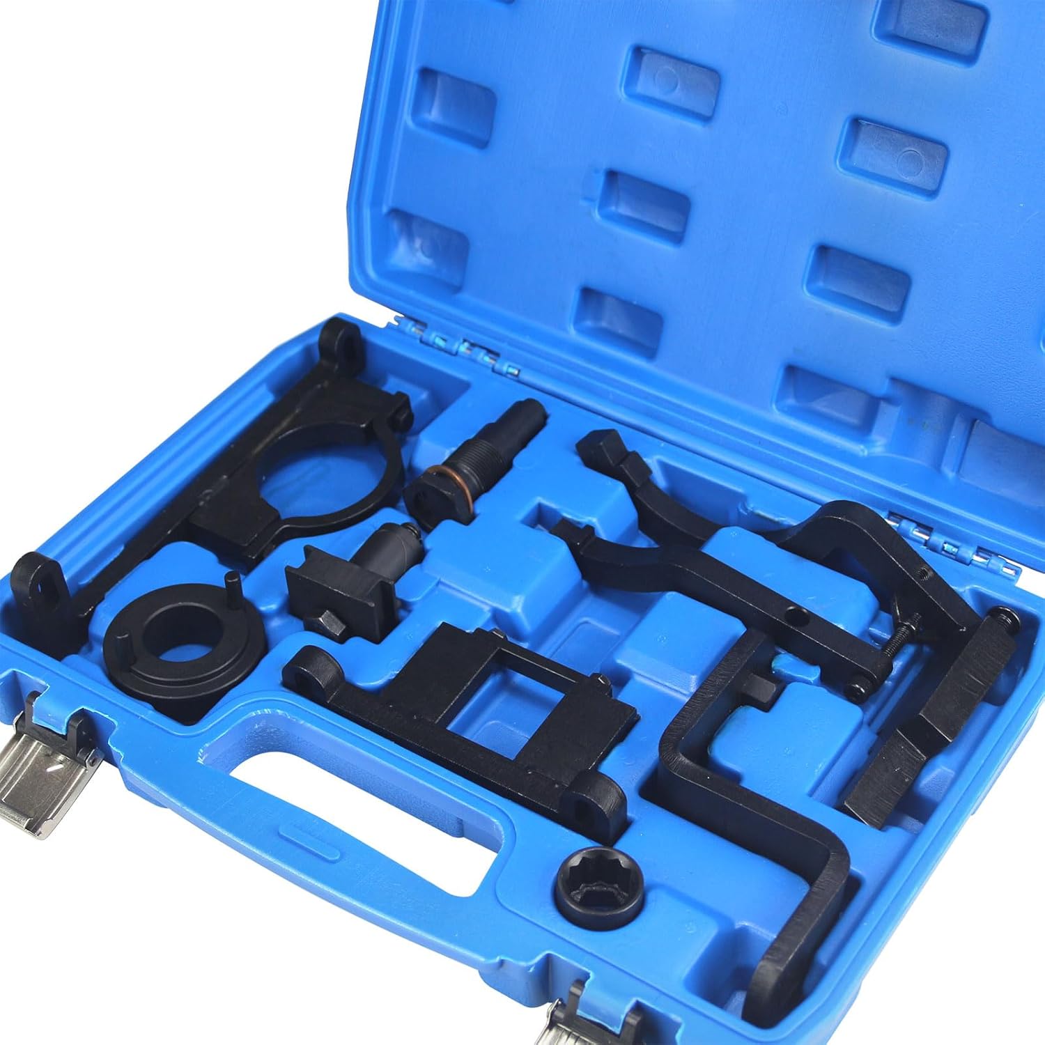 Camshaft Timing Tool Kit Compatible with Ford Land Rover Explorer Mustang Ranger Mercury Mountaineer Mazda 4.0L 4015CC SOHC V6 8 Pieces