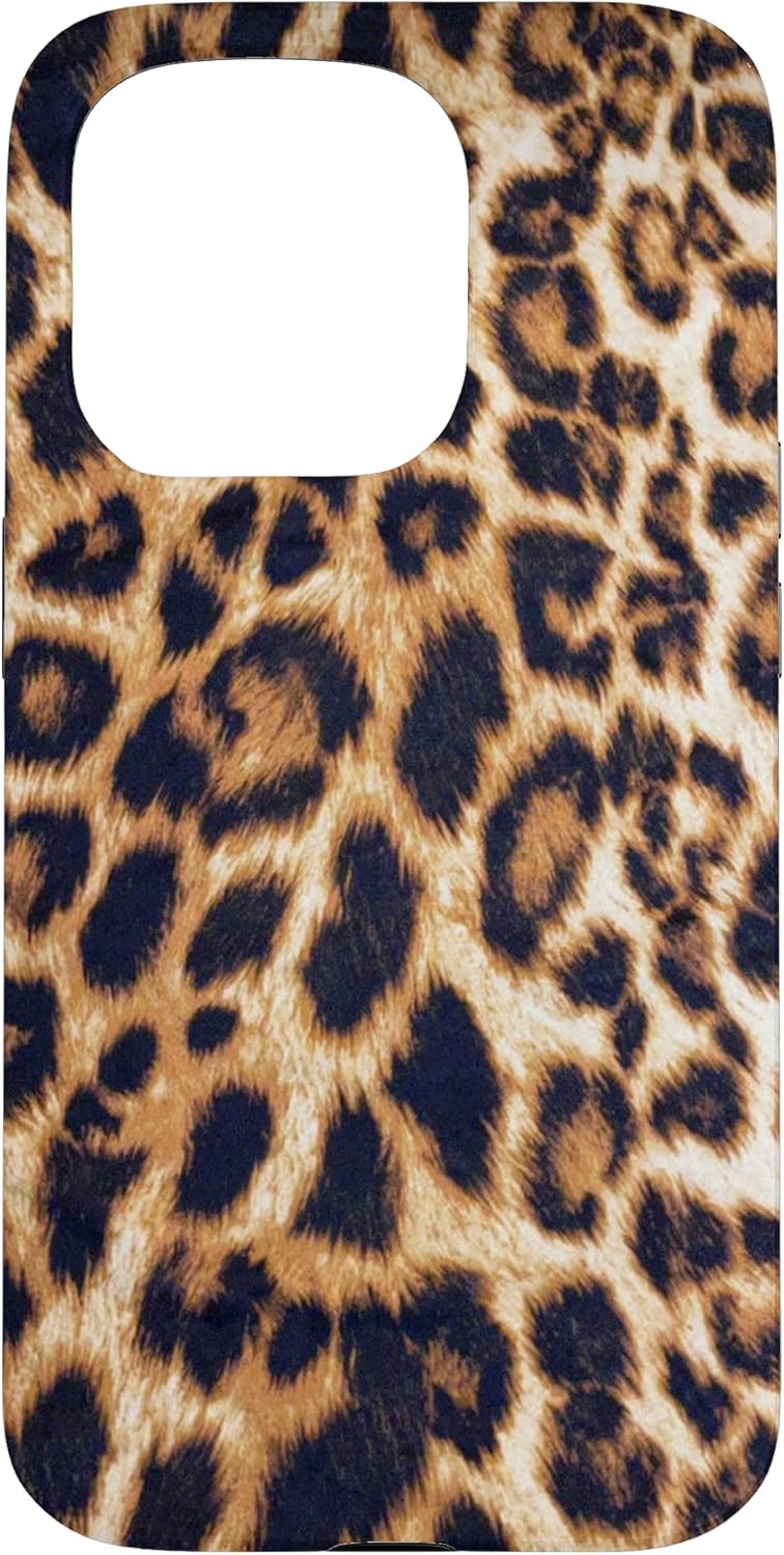 Leopard GIRL print Case for iPhone 15 Pro