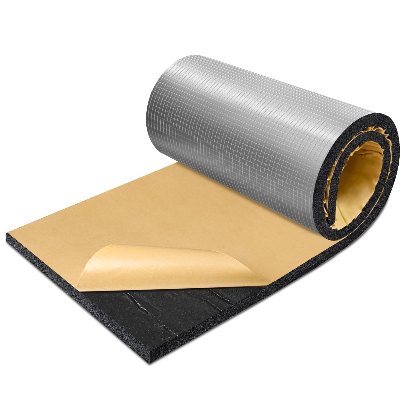 Mousse acoustique pour isolation de la maison et voiture rouleau étanche BXI 33x92 cm