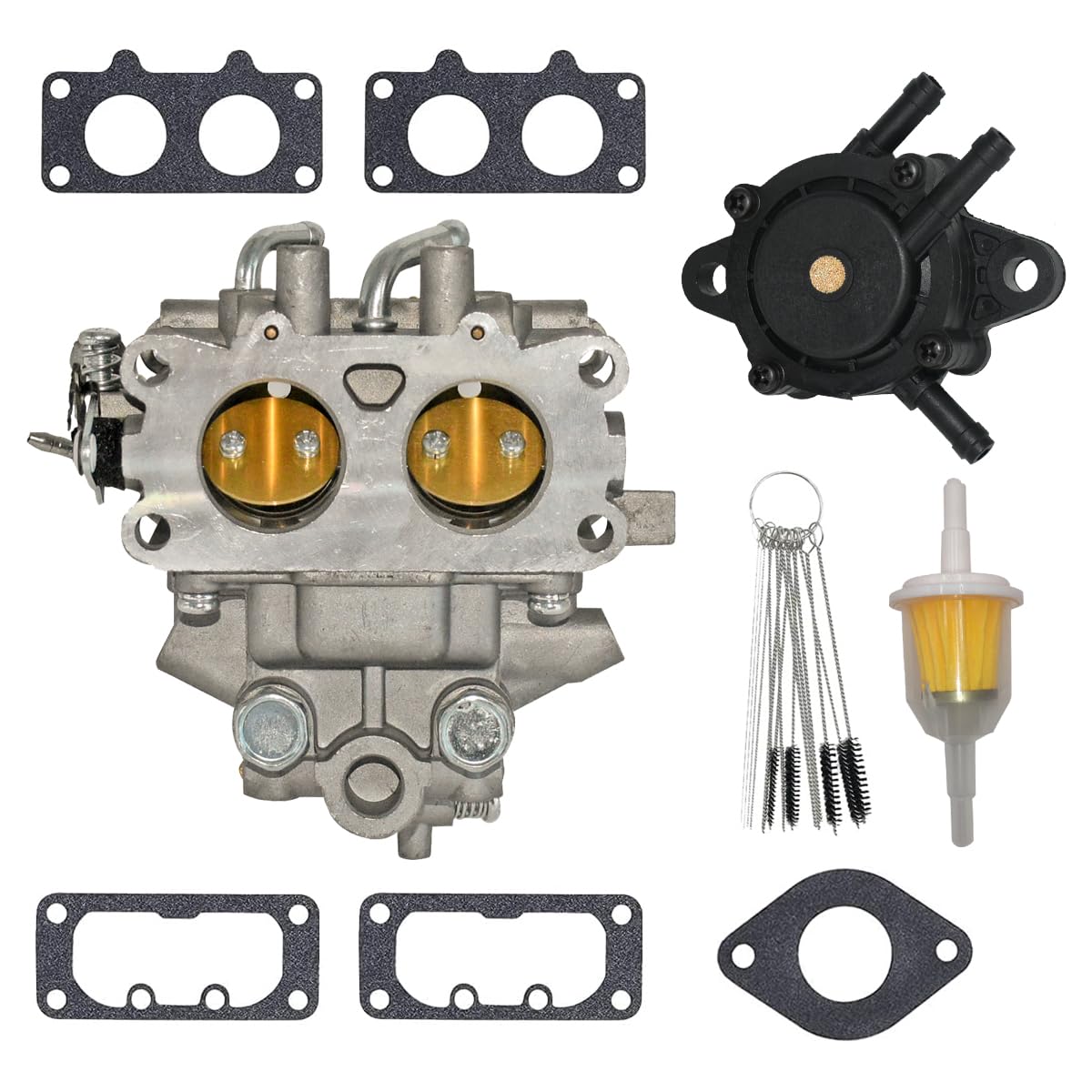 JULRICARB 15003-7077 Carburetor Fit for Kawasaki FH601V 4-Cycle Engine 15003-7041 Carb