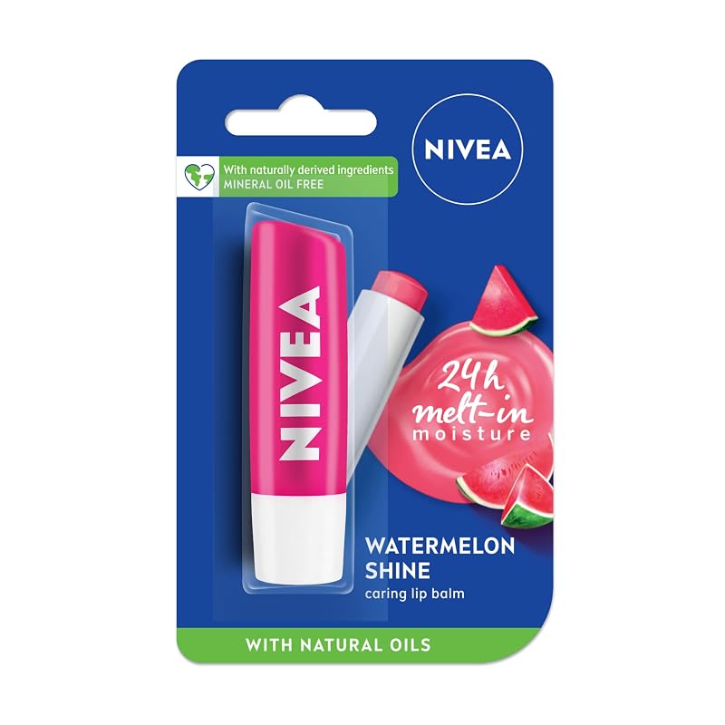 Bálsamo labial NIVEA Fruity Shine Watermelon, 4,8 g