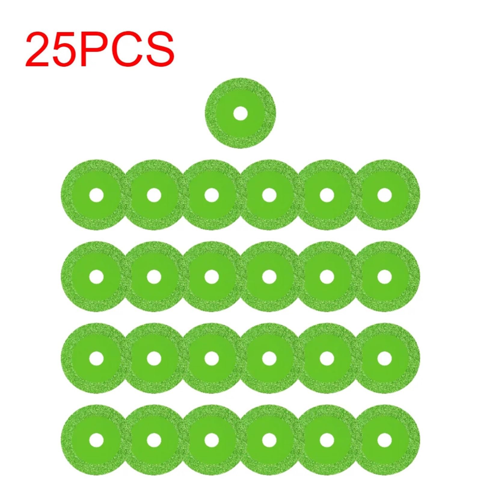 2-25 szt. Tarcza tnąca do szkła 100 mm Ultracienkie ostrze piły Jade Crystal Wine Bottles Szlifowanie fazowanie Ostrze tnące Cięcie szkła(25 pcs)