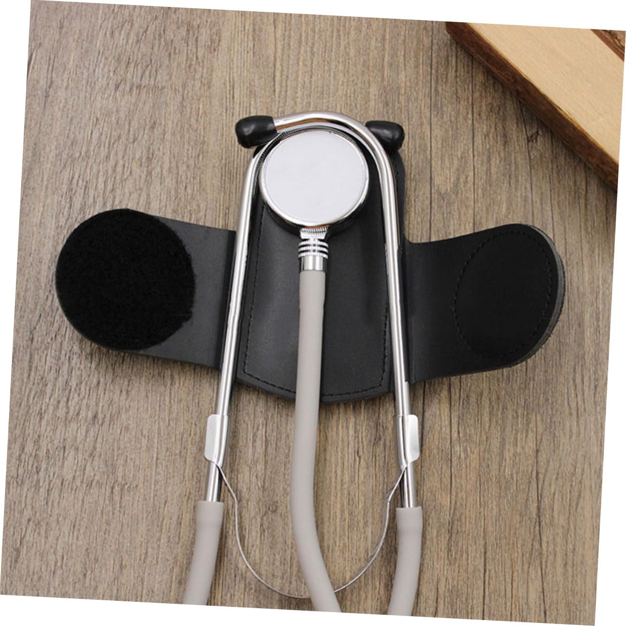 MAGICLULU 3 Series Estuche De Cuero Para Titular De Para Enfermeras Consejos Sostenedor De La Cadera Equipos Medicos Accesorios Paramédicos Negro Pu 2 Piezas X 3