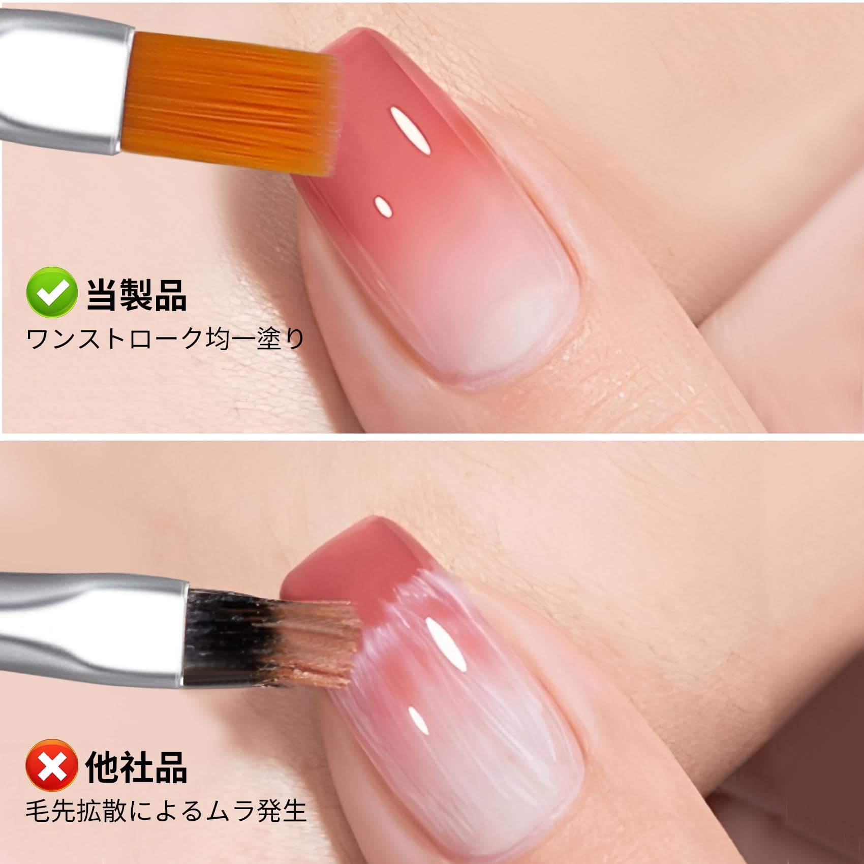Amazon | Annhua ネイル筆 セット 15本 ジェルネイルブラシ ネイル