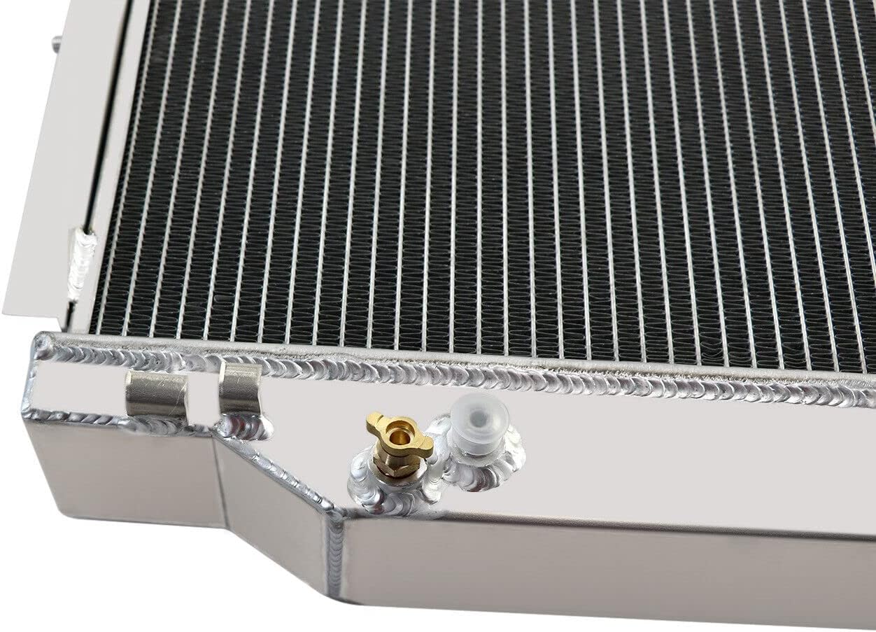 4 Row Aluminum Radiator for 1990-1998 Toyota Land Cruiser 80 Series HZJ80 HDJ80 1HZ Diesel 1HDT 4.2L