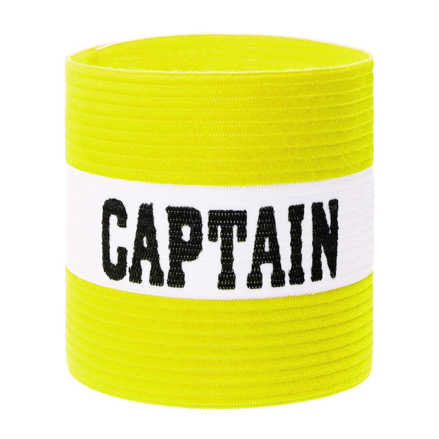 ONLYKXY Captain Armbands 9x30CM/3.54x11.81inch Adjustable Leader Armband for Soccer Basketball Volleyball School Team Competition Coach Players Wrist Arm Bands (Yellow + White, 1)-image-35