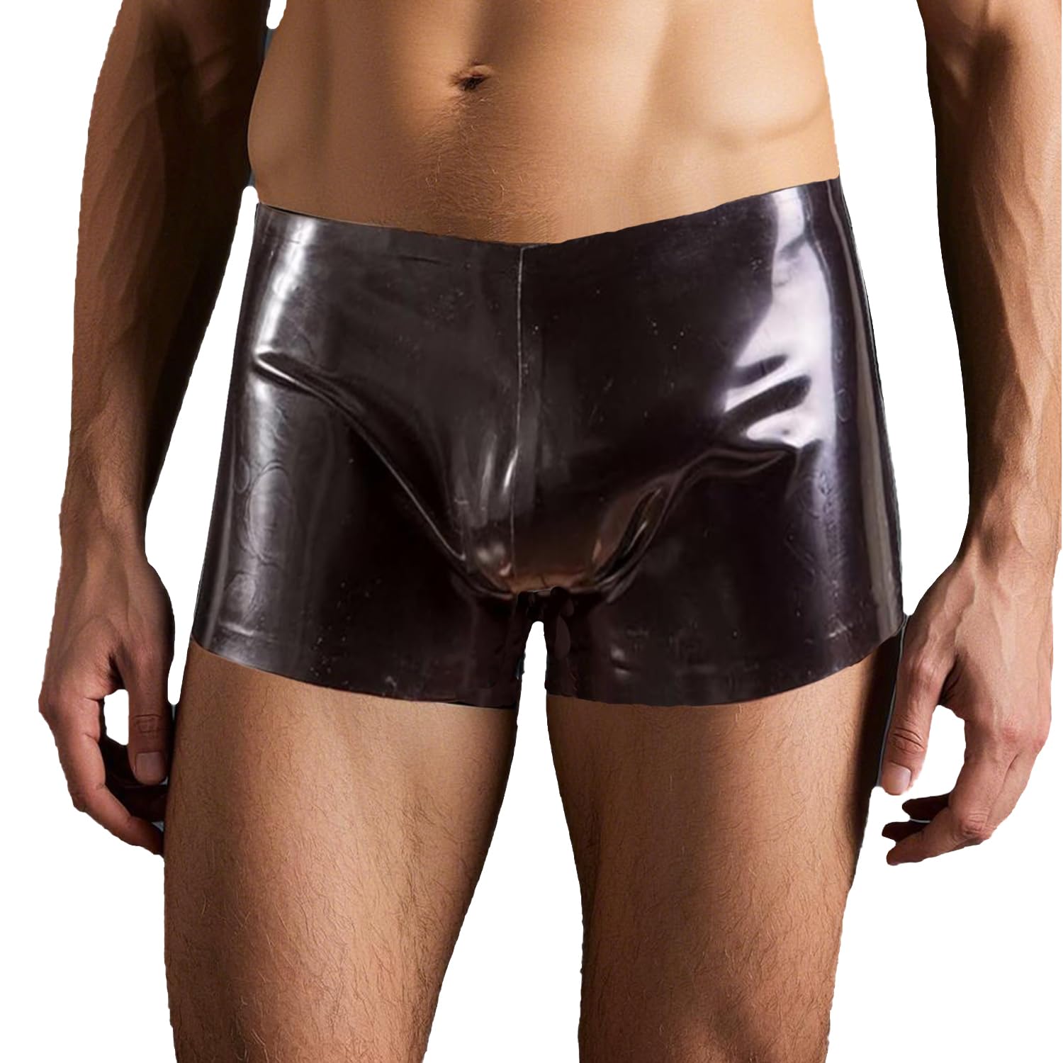 Pantaloncini Di Gomma In Reticolo Nero Da Uomo - Albania - Foto 10