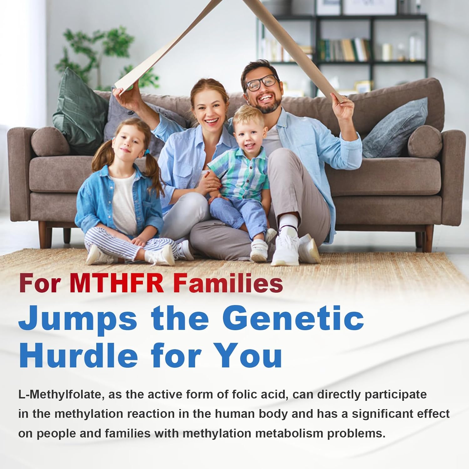 L-Methylfolate 15mg Gummies with Methyl B12, Folate 5-MTHF Supplement for Mood, Brain Health, Cognition & Immunity, Sugar Free, Vegan, Non-GMO, 60 Count - Image 6