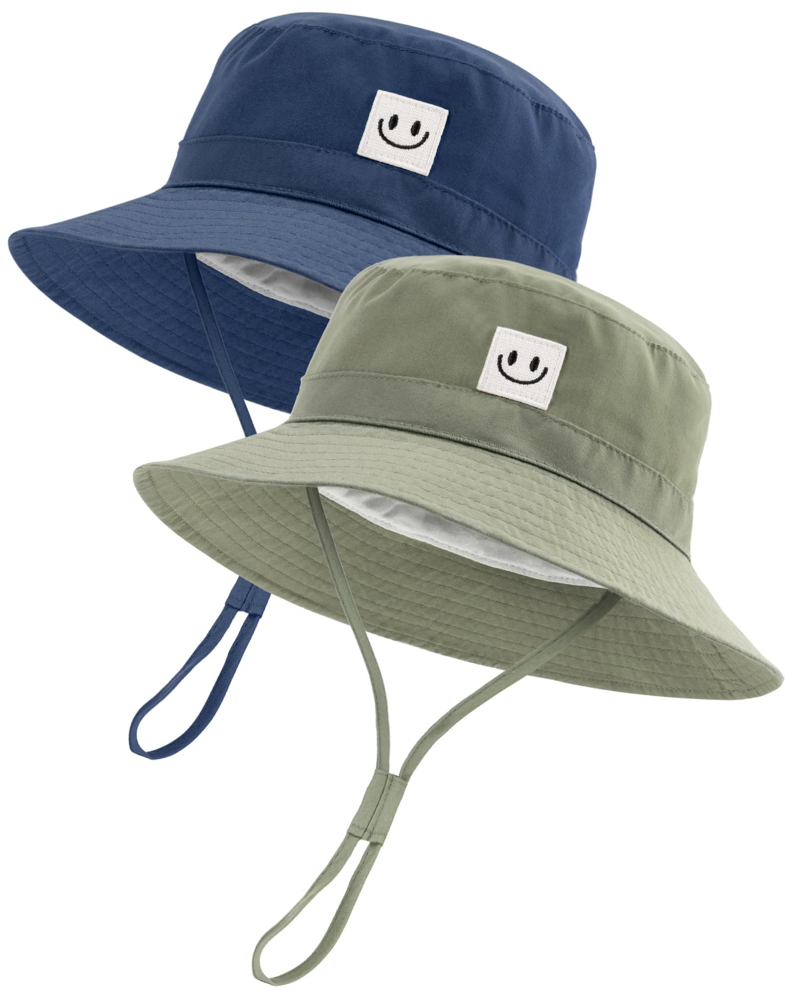 FURTALK Baby Sun Hat Smile Face Toddler Boys Girls Bucket Hat for