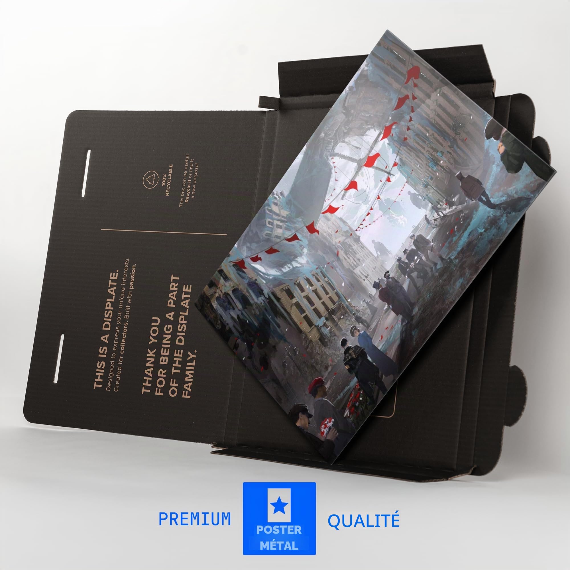 Displate Officiel Clair Obscur: Expedition 33 Poster - Lumiere Gommage - Métallique Fixation Magnétique Licence Officielle Image Affiche de Haute Qualité 45 cm x 32 cm