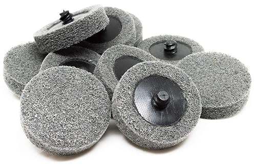 Miniatura 5 de Benchmark Abrasives Discos de lijado de 2 pulgadas, ruedas de preparación de superficies de óxido de aluminio de cambio rápido para taladro,