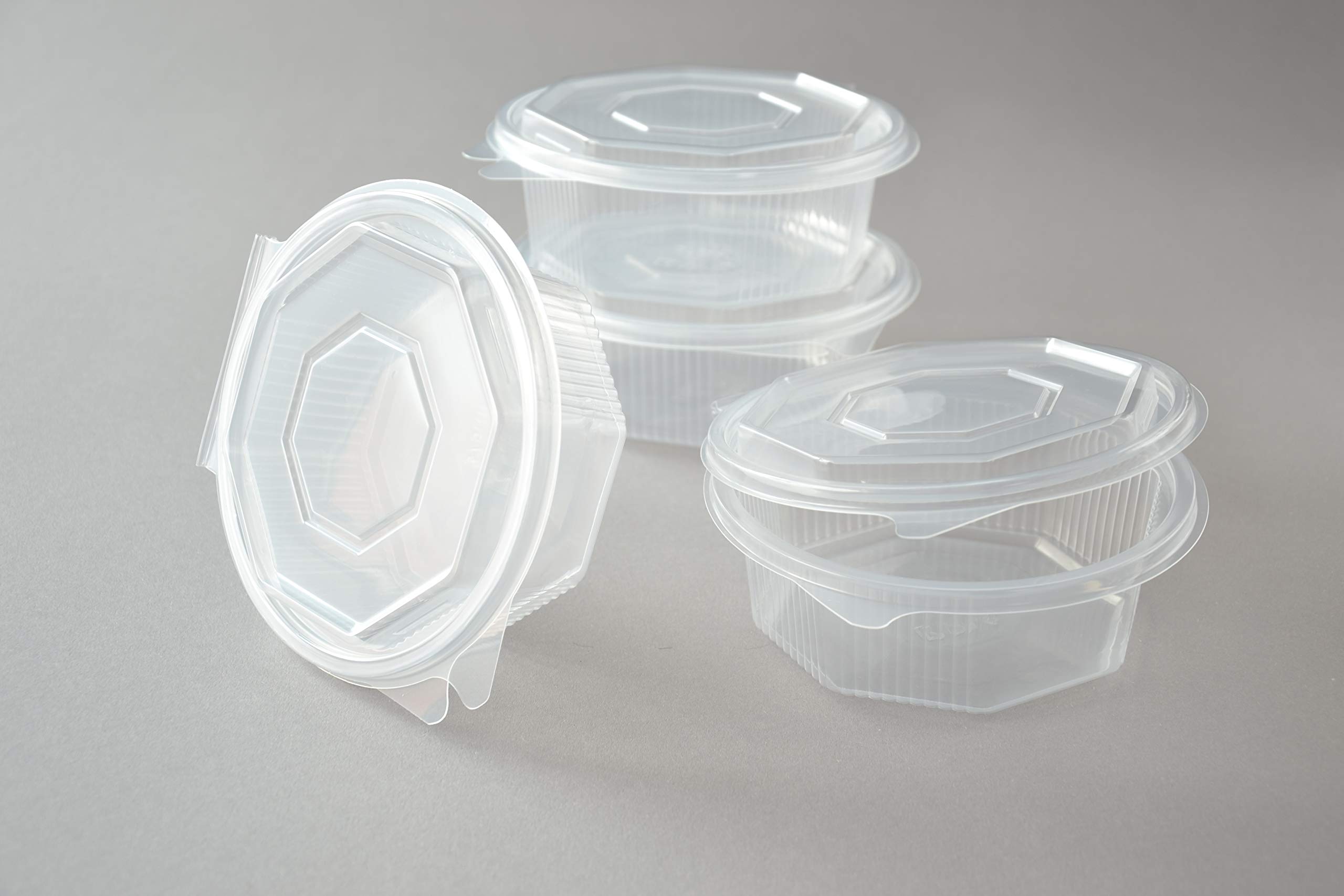 Generisch Minimalistisch Achteckig 375 ml Ripboxx Verpackungsbox 400 Stück Lebensmittelaufbewahrungsbehälter