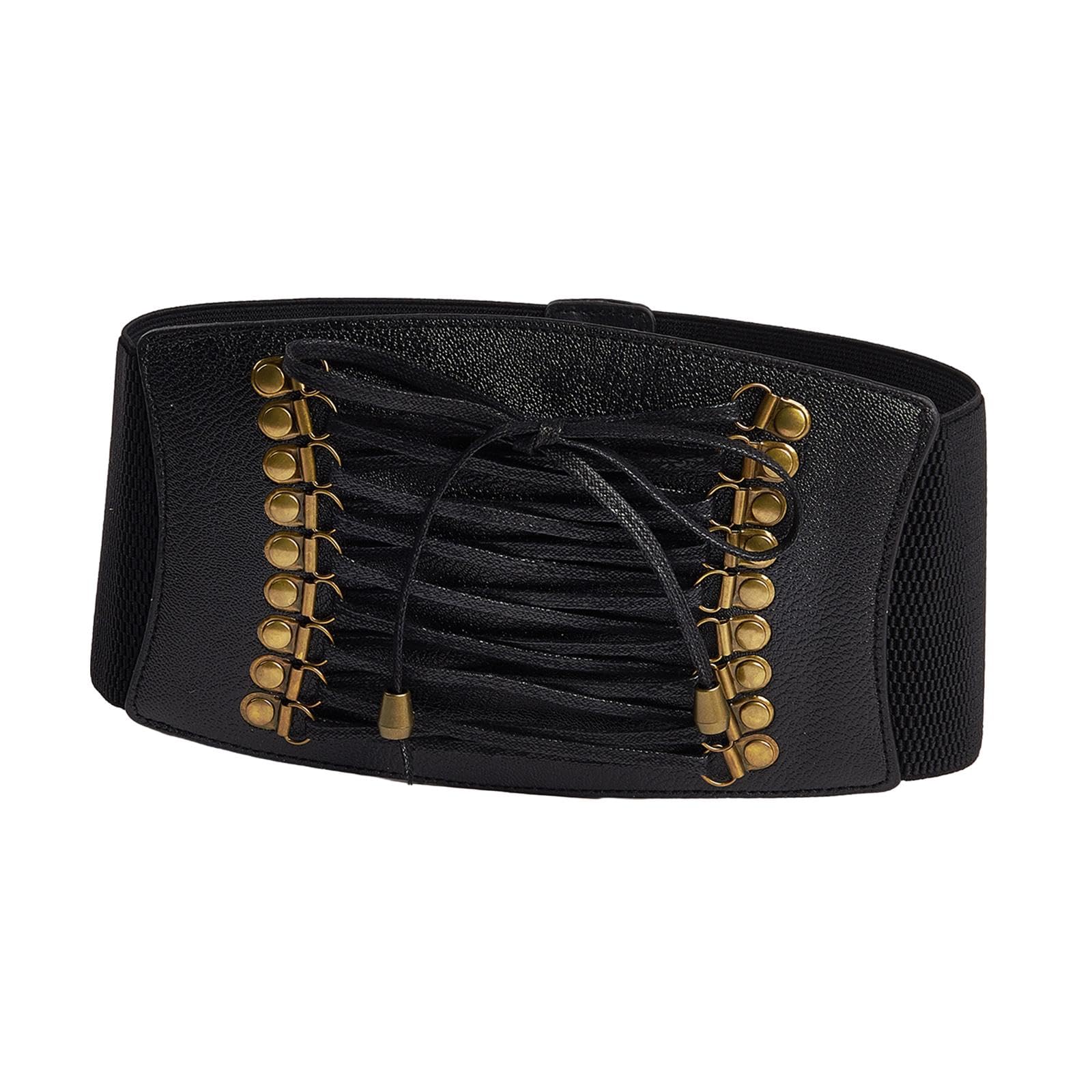 nivaa Women Corset Belt for Dress Decorative Belt Simple Decoration Elastic Waspie-picture-9