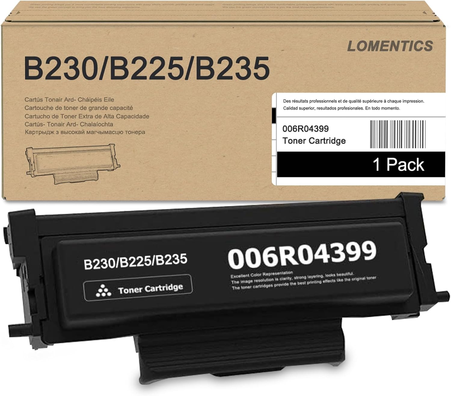 B230/B225/B235 Standard Capacity Toner Cartridge (Black, 1-Pack) - Loets Compatible 006R04399 Toner Cartridge Replacement for Xerox B230 B225 B235 Printer…