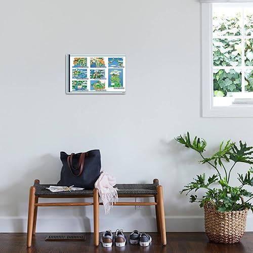 Miniatura 3 de Trends International Pokémon - Póster de pared de lienzo con cuadrícula de