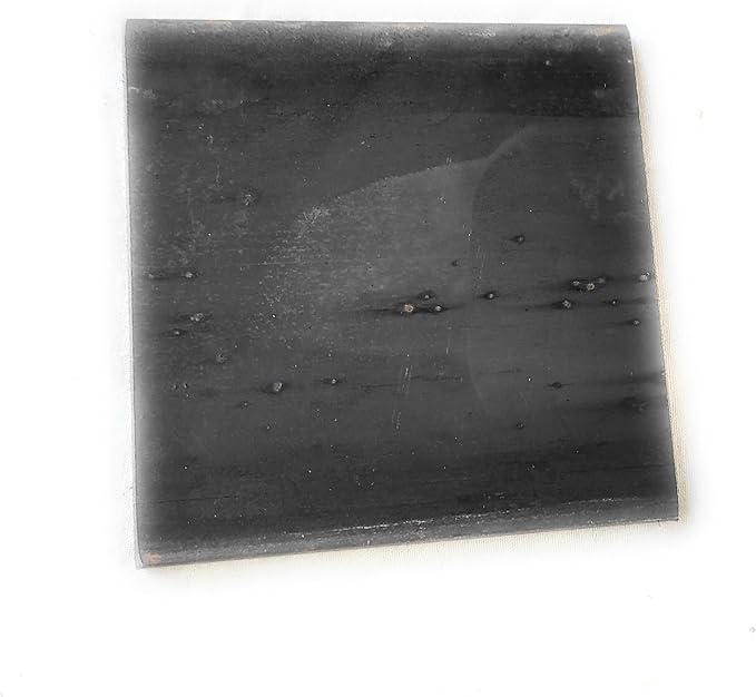 Placa acero 120x120 mm. en 10 mm. espesor