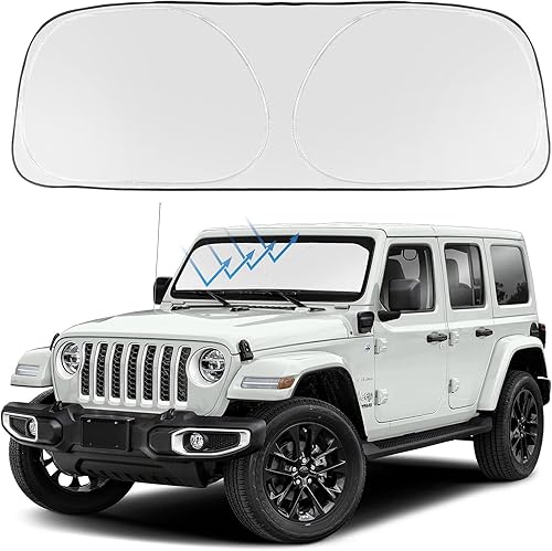 Vista 56 de Proadsy Parasol para parabrisas Sienna Mini Van 2021-2025 2026 de 4 capas plegable frontal protector de parasol bloquea los rayos UV y mantiene