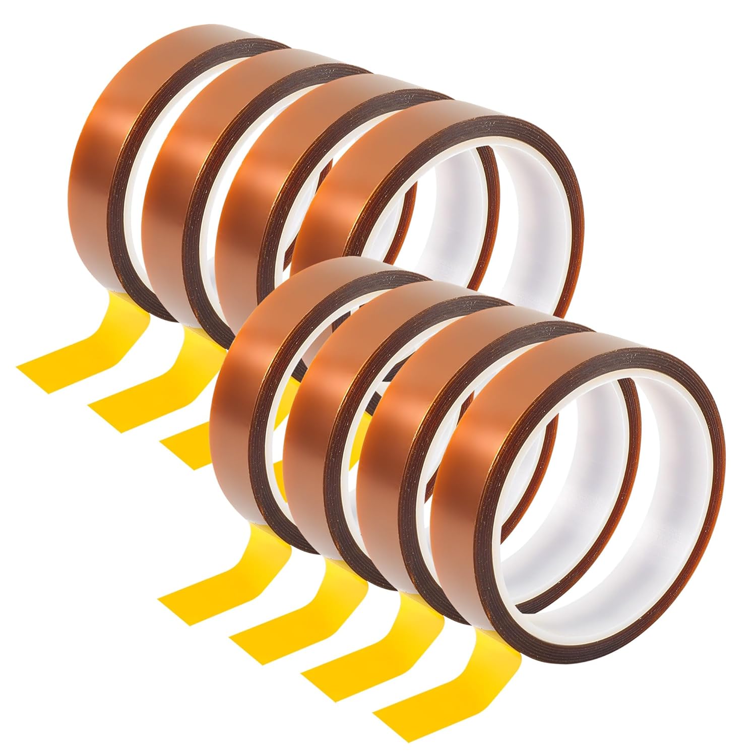 KEJJNYER 8 Rolls 20mm x 33m(108ft) Heat Resistant Tape Sublimation Tape