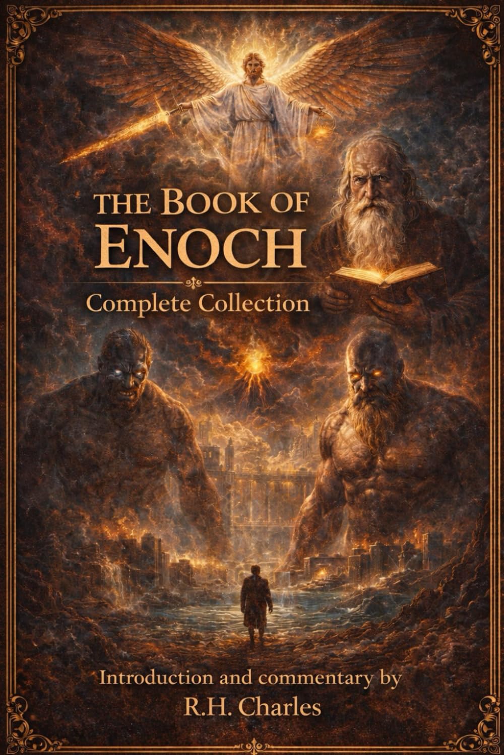 THE BOOK OF ENOCH. THE COMPLETE COLLECTION.: Translated with commentary by R.H. Charles