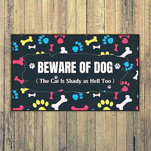 Tapete personalizado para puerta delantera, tapete de bienvenida para perro al aire libre, tapete para mascotas al aire libre, tapete para perros