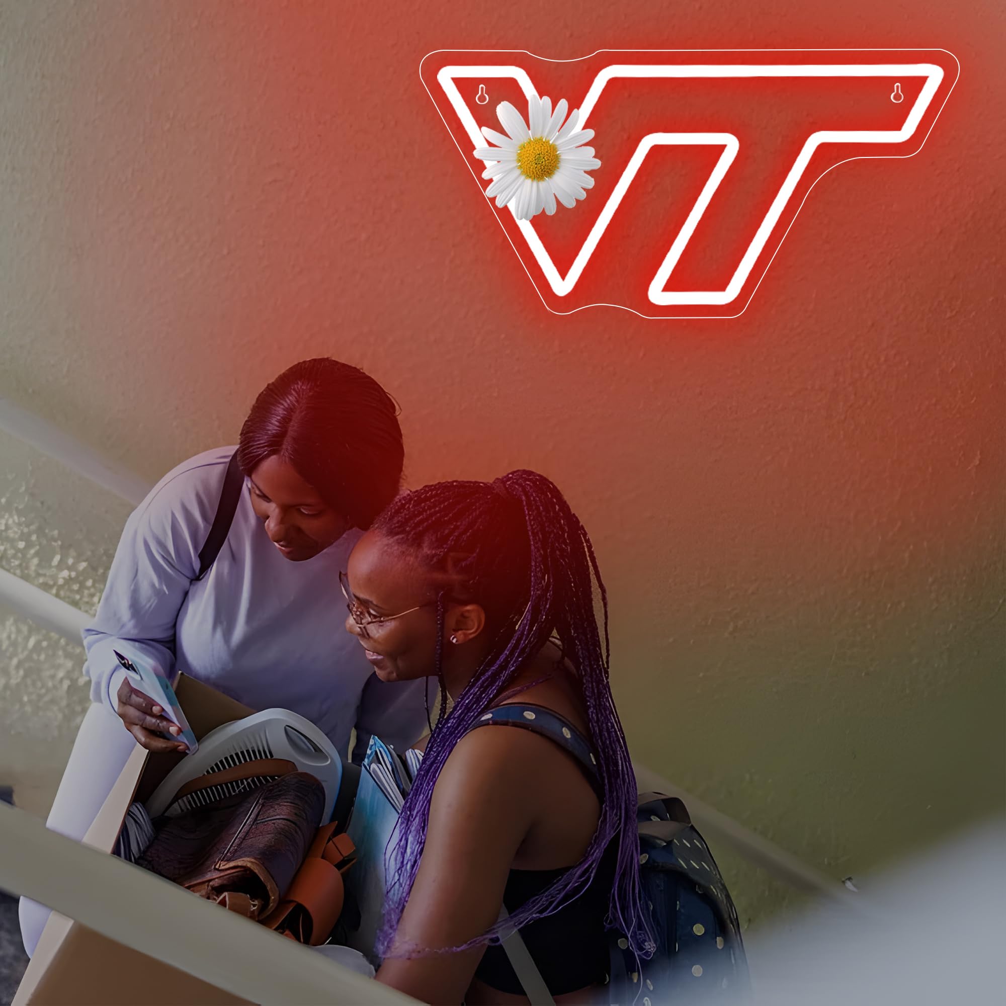 University Neon Sign for Wall Decor University LED Neon Light Dorm 