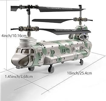 Amazon | SYMA Q21 ラジコンヘリコプター チヌーク型 飛行機のおもちゃ