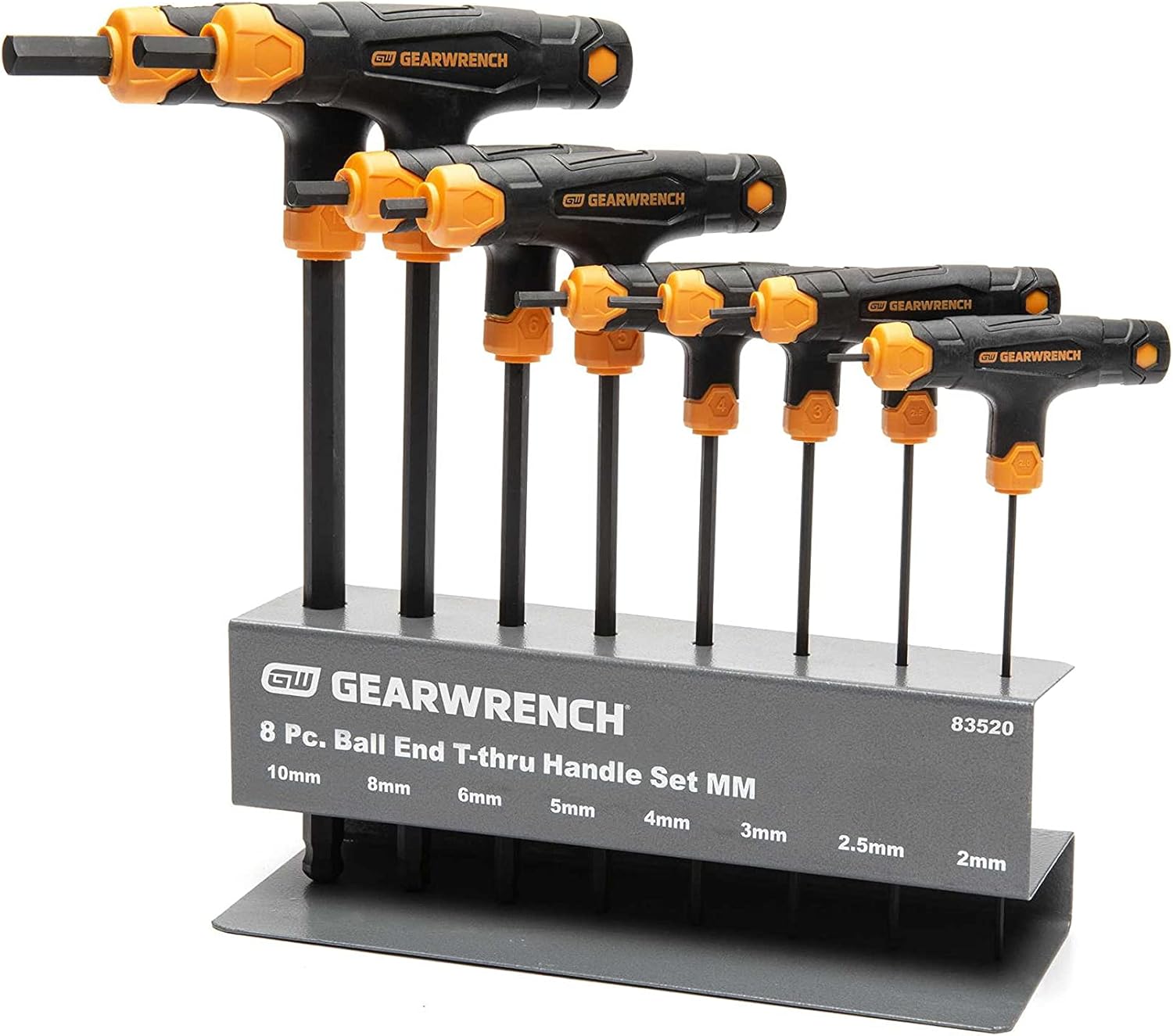 GEARWRENCH Juego de 7 llaves hexagonales de extremo de bola con mango