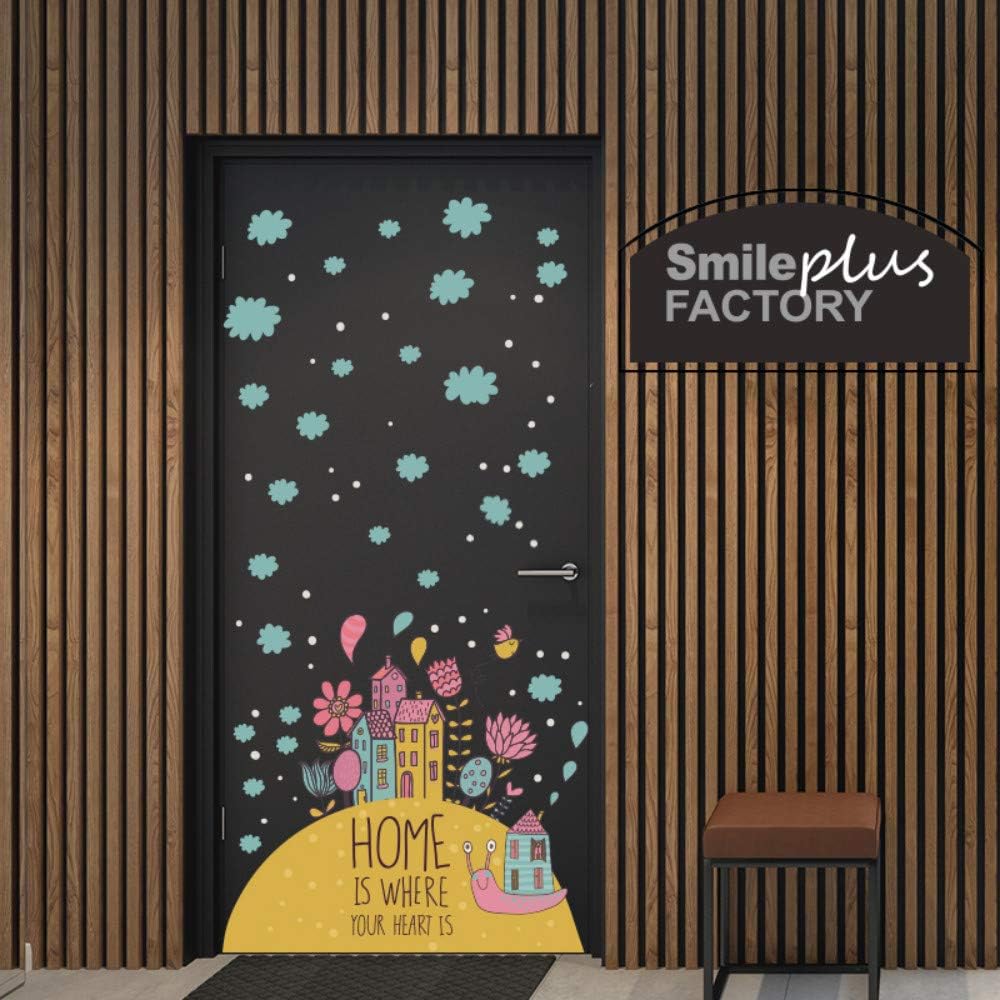 Wall Stickers Door Sticker Children's Room Cute Cartoon Animal Kindergarten Classroom Decoration