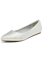 Fancy silver flats Clearance