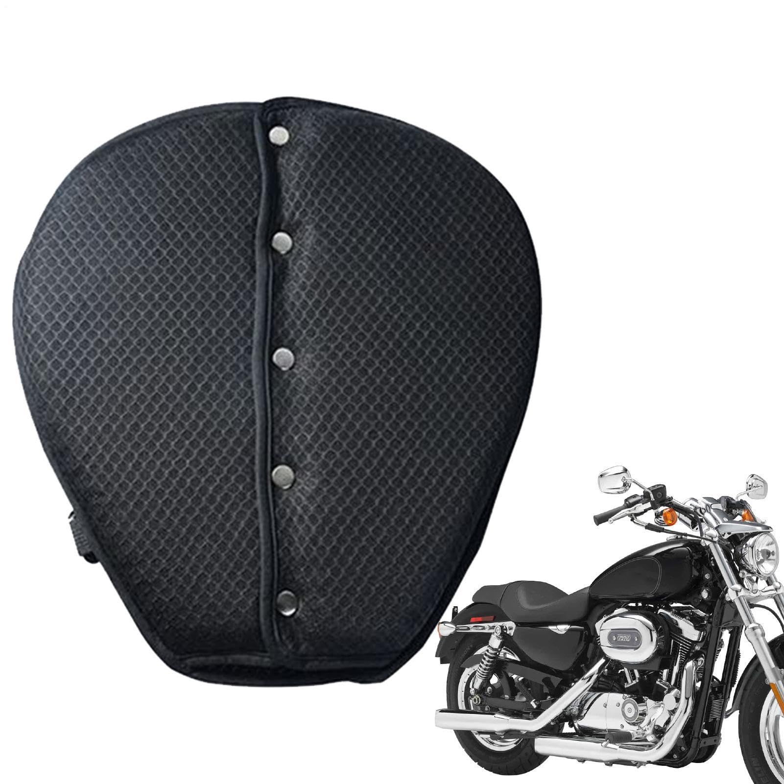 Cuscino ergonomico in gel per sella da moto, coprisella per alleviare la pressione, protezione impermeabile con di fibbia sicura, miglioramento del comfort portatile per uomini, donne