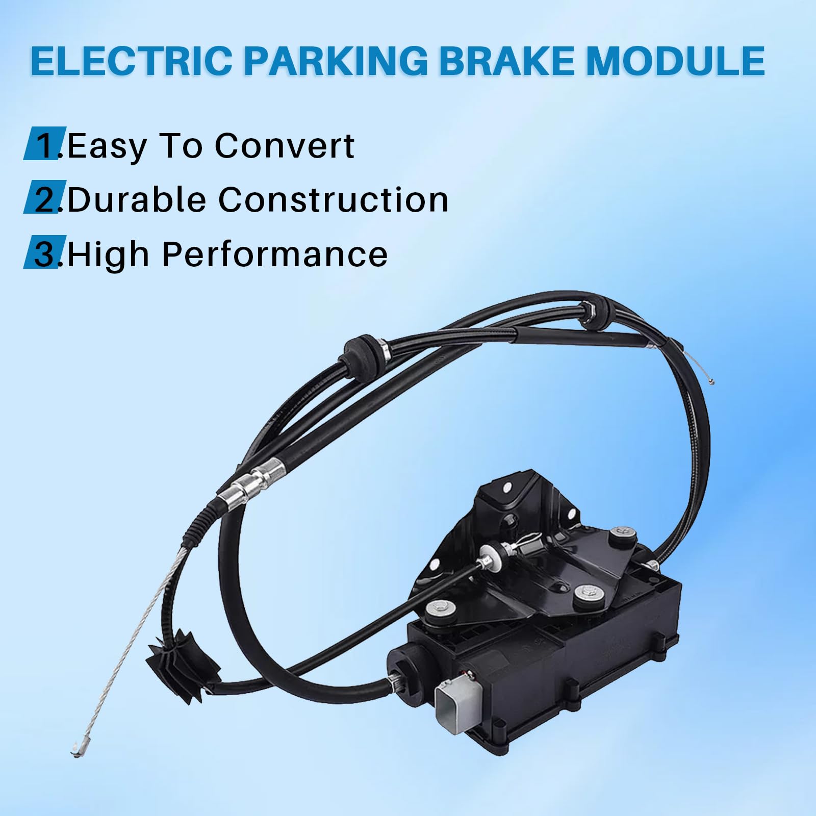 Módulo de freno de estacionamiento eléctrico compatible con X5 X6 F15 F16 F85 F86 2014-2019, reemplazo del actuador de control del freno de estacionamiento para 34436882007 34436874220