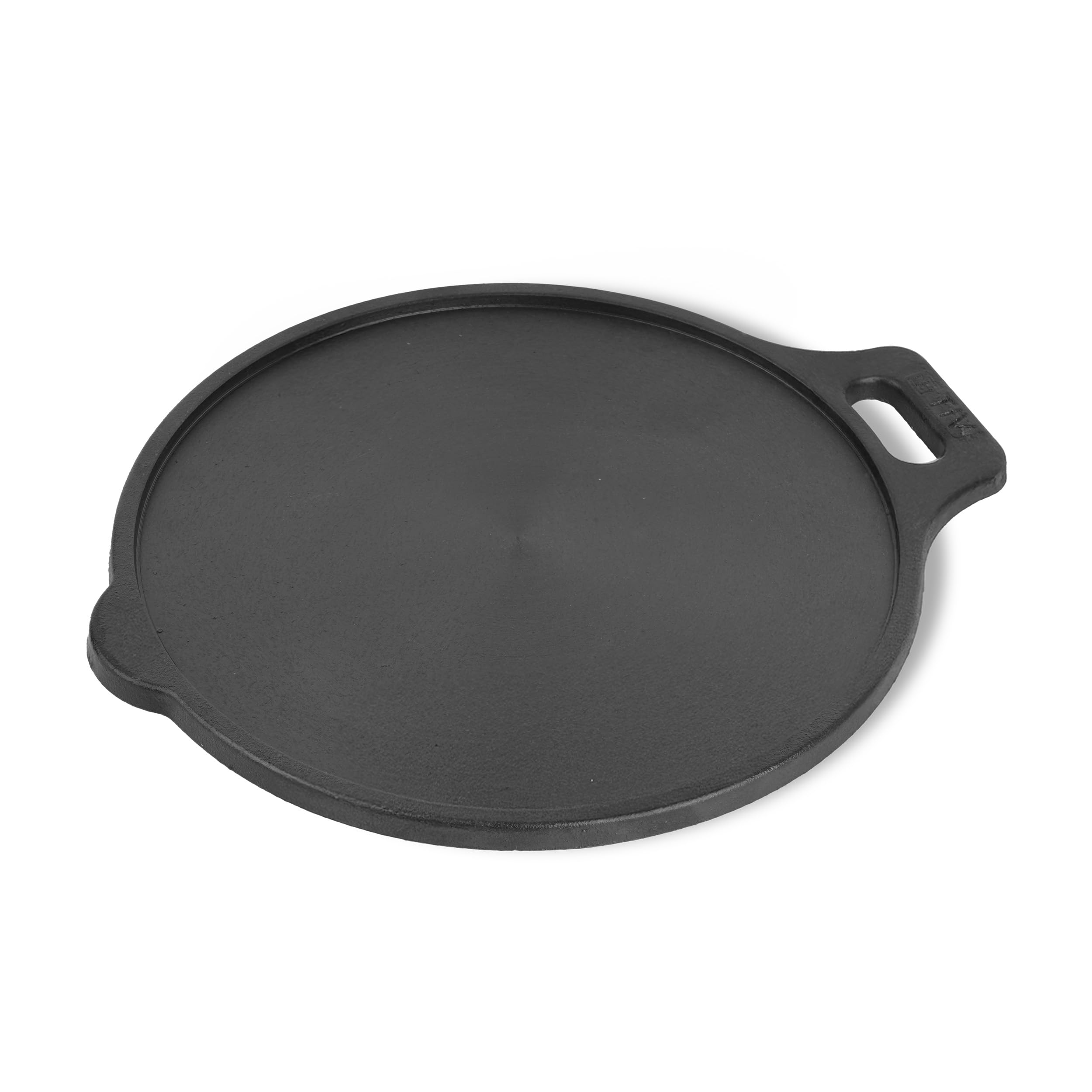 The Indus Valley Super Smooth Cast Iron Tawa for Dosa/Chapathi | 30.5cm/12 inch, 2.9kg | Induction Friendly | Naturally Nonstick, Pre-Seasoned Tawa, 100% Pure & Toxin-Free, No Chemical Coating