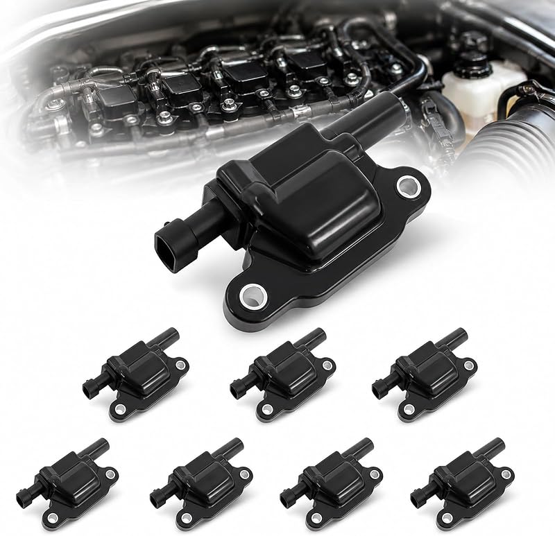 Bobinas de ignição UF413 MCCKLE para motores V8 Chevy GMC Cadillac – Kit com 8 unidades