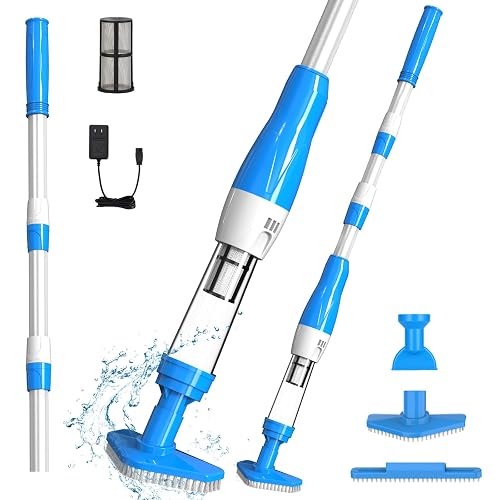 Aspirateur de Piscine sans Fil, Aspirateur pour Spa Rechargeable