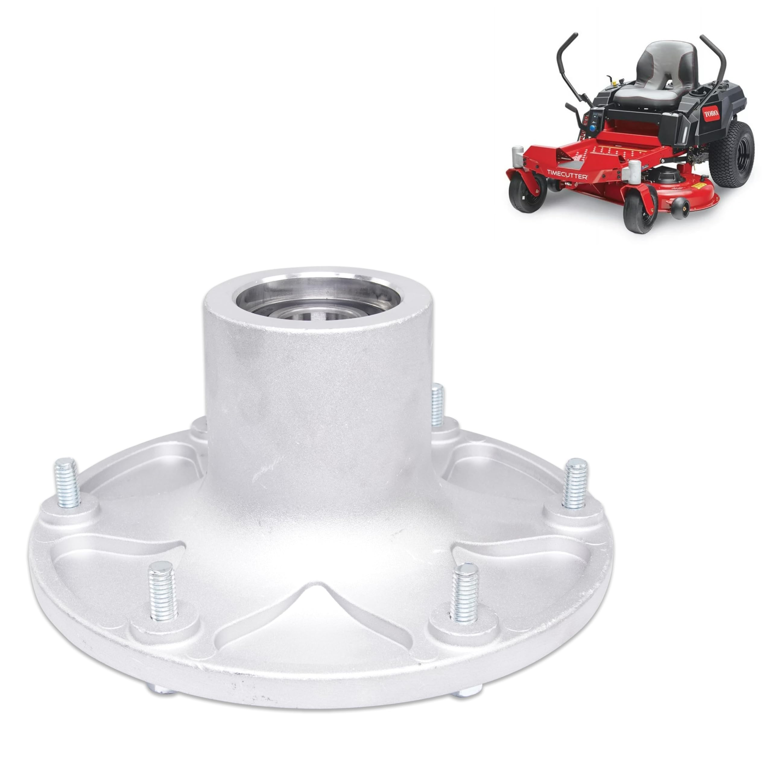 Deck Spindle Assembly 120-5477 Compatible with Toro Titan/Titan HD/Z Master/TimeCutter Riding Lawn Mower, Replace# 115-9693, 117-1250