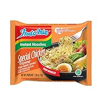 Vista 1 de Indomie Mi Goreng - Fideos salteados instantáneos, certificado Halal, sabor pollo Rasa, 30 unidades (paquete de 1)
