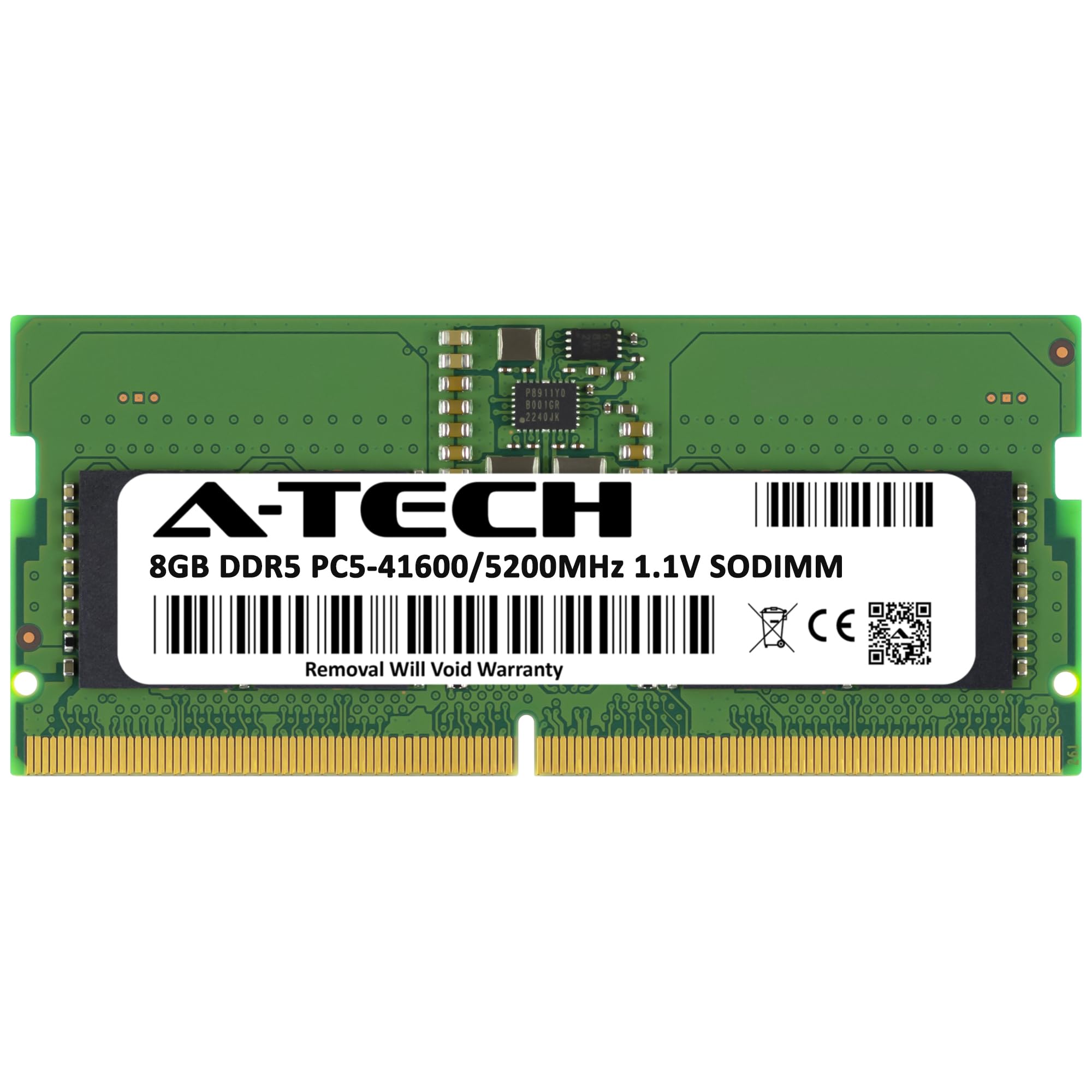 DDR5 RAM 32 Go 5200MHz PC5-41600 CL42 UDIMM 1.1 V