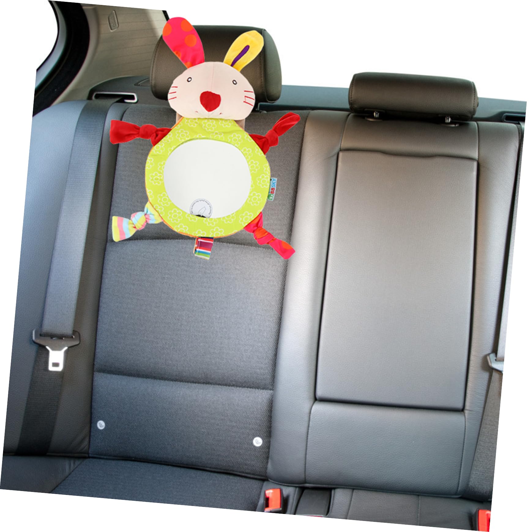 Toyvian 2pezzi Specchietto Retrovisore Per Ragazzo Ragazza Specchio Di Osservazione Carino Forma Di Cartone Sicuro e Leggero Per Auto e Sedile Posteriore Materiale Infrangibile e